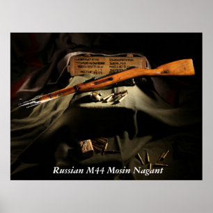 Ryska M44 Mosin Nagant Poster