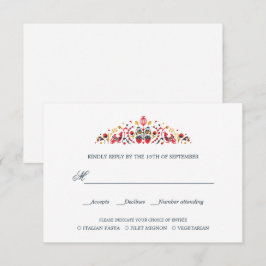 ryska PeopleArt BRÖLLOP OSA MEAL-VAL Kort