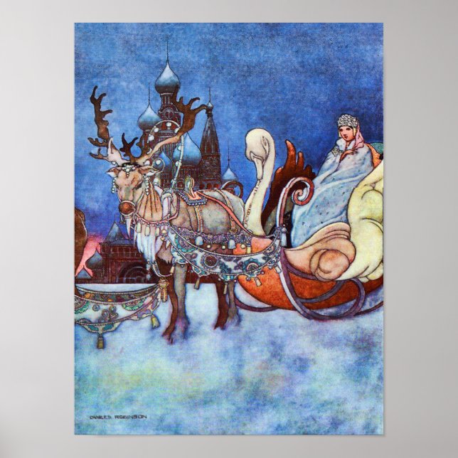 Ryska prinsessan av Charles Robinson Poster (Framsidan)