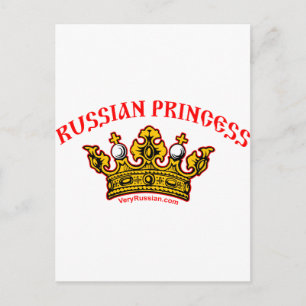 Ryska prinsessan vykort