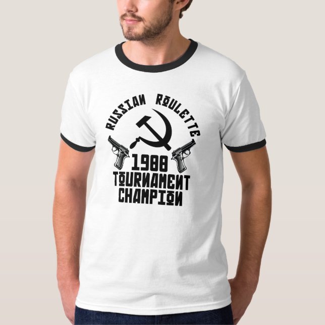 Ryska Roulette T-Shirt (Framsida)