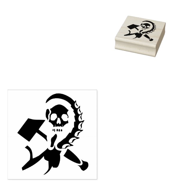 ryska Sickle och Hammer Evil Invasion Stämpel (Stämplad)