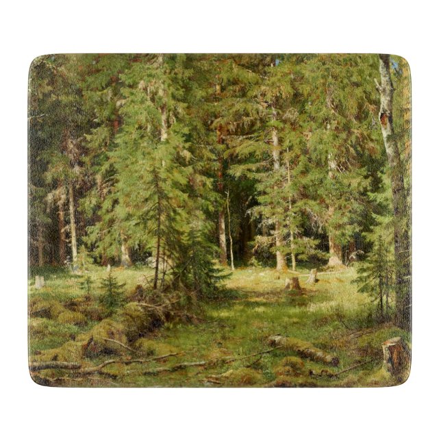 Ryska skogen (Rustic Landscape) (Grönt Skogen) (Framsidan)