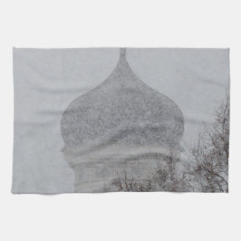 Ryska Snöstorm Kökshandduk