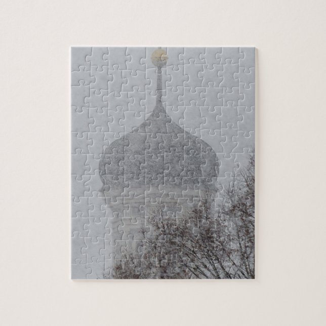 Ryska Snöstorm Pussel (Vertikal)