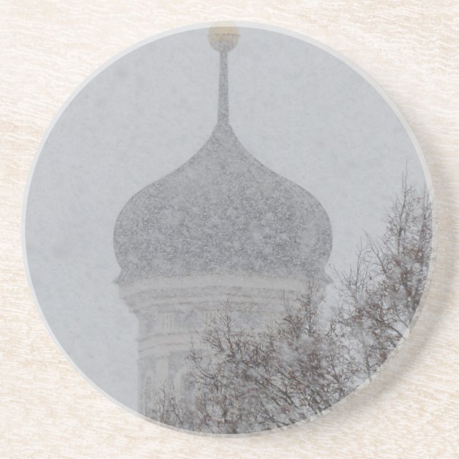 Ryska Snöstorm Underlägg (Framsidan)