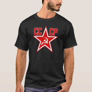 Ryska Sovjetunionens rödstjära CCCP (Clean) Essent T Shirt