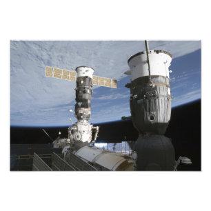 Ryska Soyuz och framstegrymdskepp Fototryck