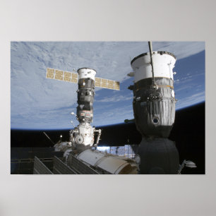 Ryska Soyuz och framstegrymdskepp Poster