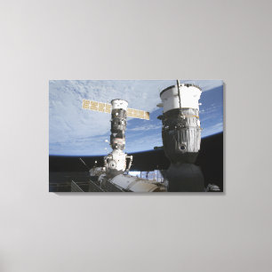 ryska Soyuz- och Progress-rymdskepp Canvastryck