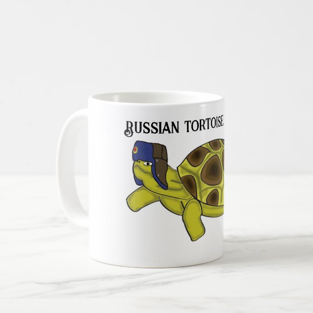 ryska Tortoise Mugg (Framsida vänster)