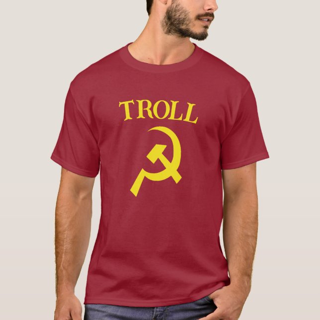ryska Troll-symbolen T-Shirt (Framsida)