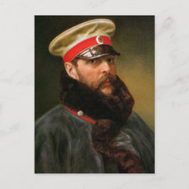 Ryska Tsar Alexander II Vykort