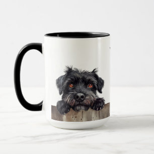 Ryska Tsvetnaya Bolonka Hund Mugg