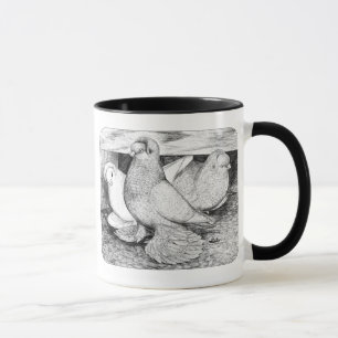 ryska Tumbler Pigeons 1984 Mugg