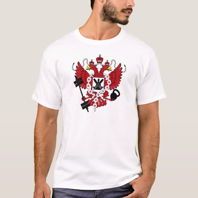 ryska WOD-Jacka av Arm T-shirt (Framsida)