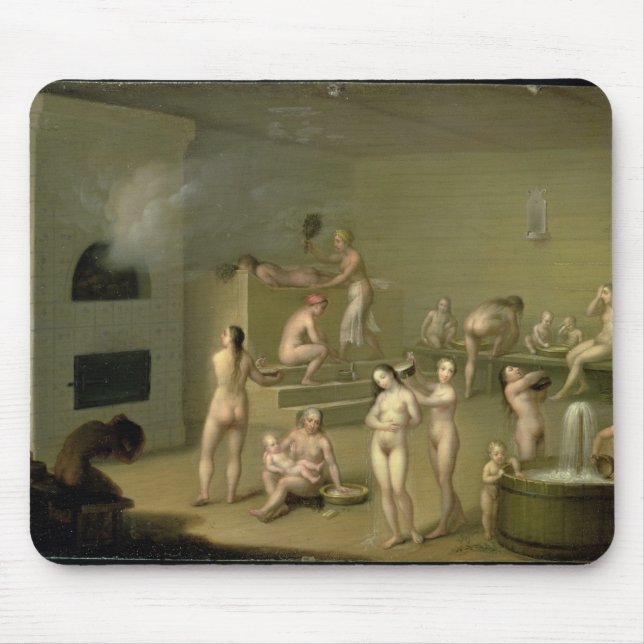 Ryskt bad, 1825 musmatta (Framsidan)