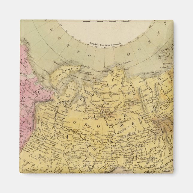 Ryskt imperium 4 magnet (Framsidan)