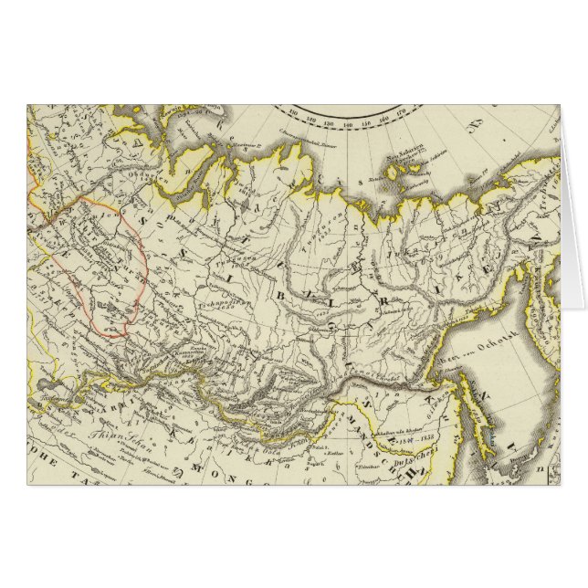 Ryskt imperium hälsningskort (Framsidan Horizontal)