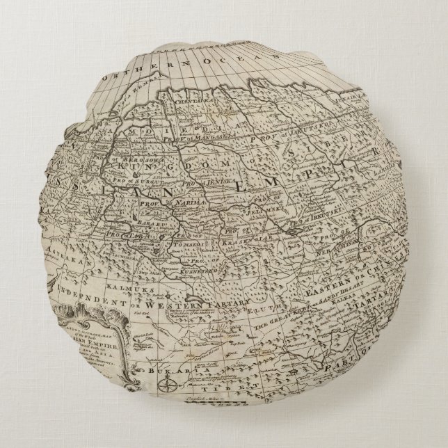 Ryskt välde 2 2 rund kudde (Framsidan)