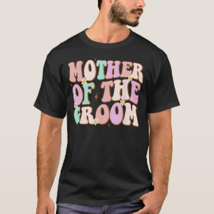 Ryslig mamma till brudgummen bröllopsdusch Mamma f T Shirt