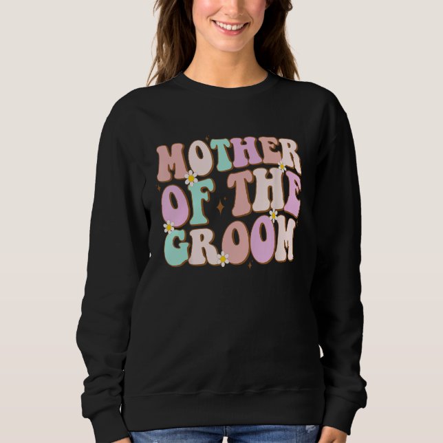 Ryslig Mor till Brudgummen Bröllopsdusch Mamma frå T Shirt (Framsida)