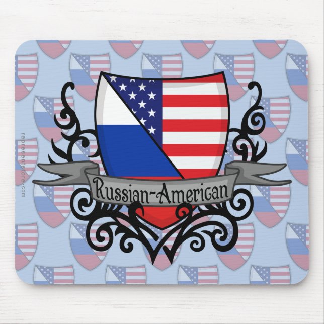 Ryss-Amerikanen skyddar flagga Musmatta (Framsidan)