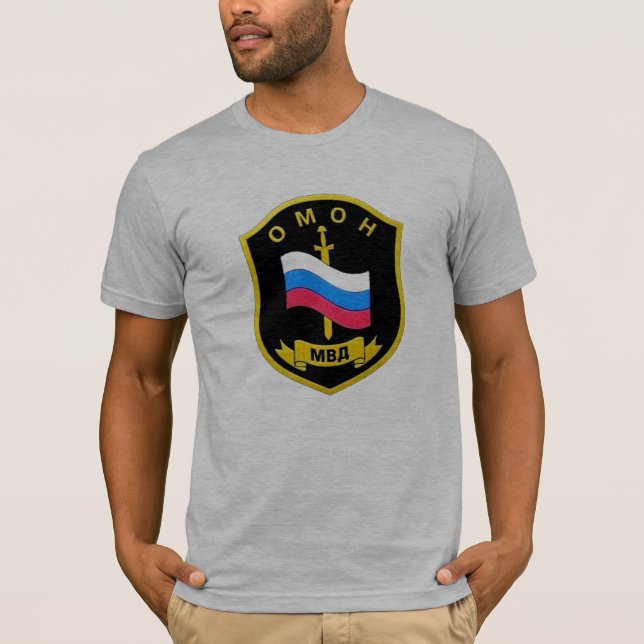 Ryss MVD Spetsnaz "OMON ", Tee (Framsida)