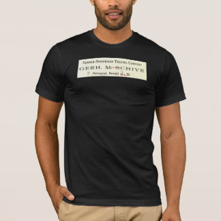 Ryss Norrman Handel Företag vintagelogotyp T-shirt