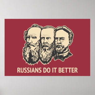 Ryssarna gör det bättre poster