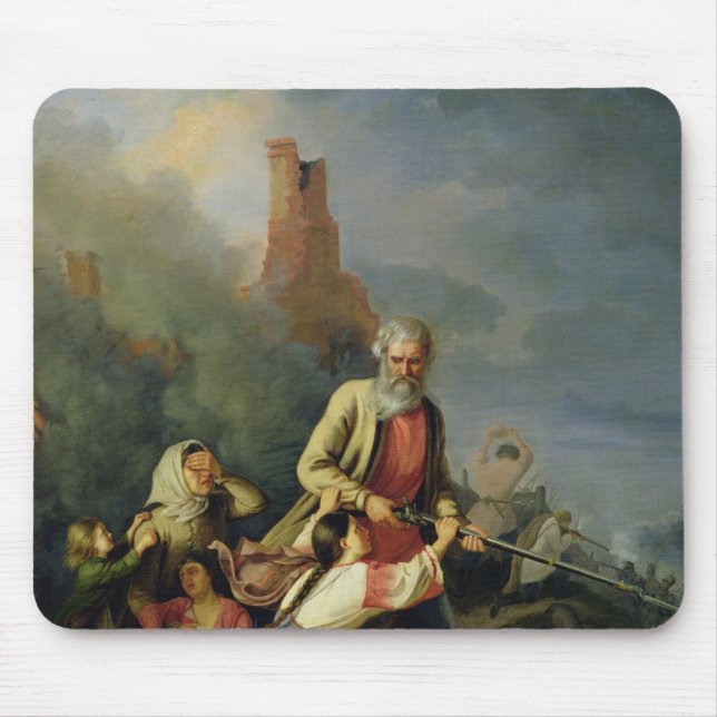 Ryssarna i 1812, 1855 musmatta (Framsidan)