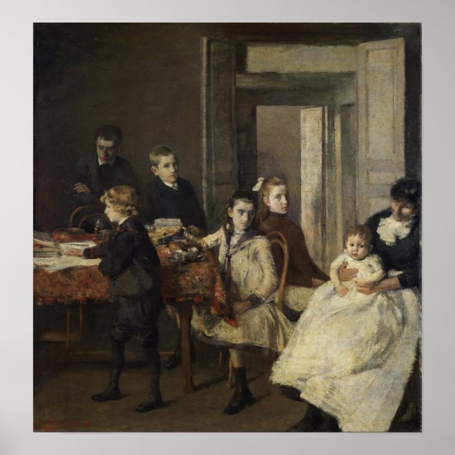 Rysselberghe - Barnen 1885 Poster (Framsidan)