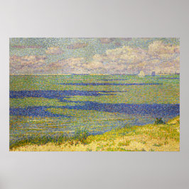 Rysselberghe - Dynerna i Cadzand 1893 Poster