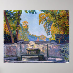 Rysselberghe - Fontän Poster