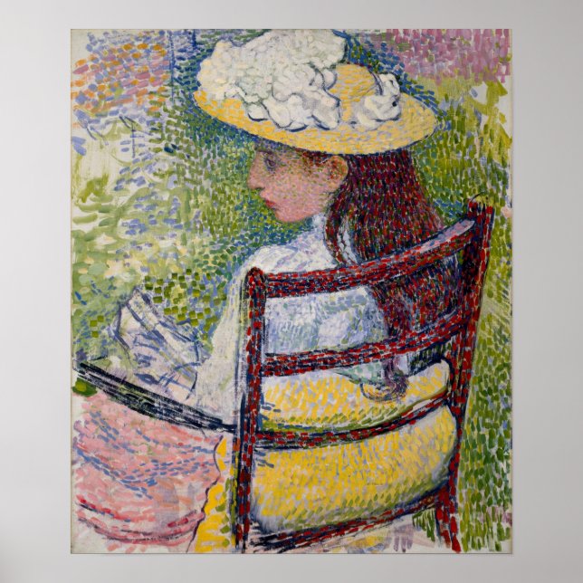 Rysselberghe - Jeanne Pissarro Poster (Framsidan)