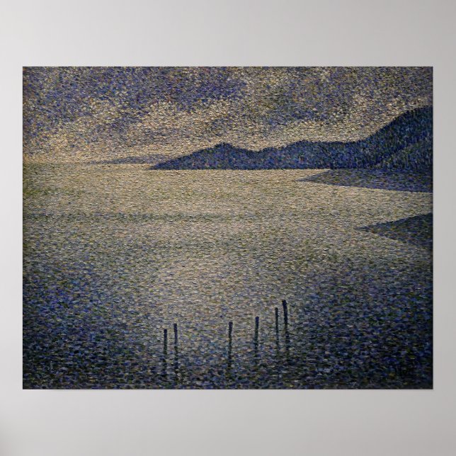 Rysselberghe - Kustområdet 1892 Poster (Framsidan)