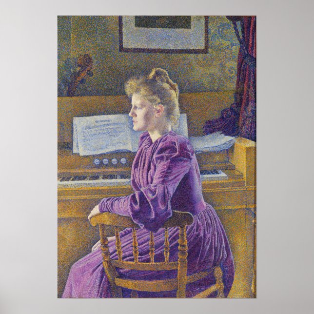 Rysselberghe - Maria Sethe 1891 Poster (Framsidan)