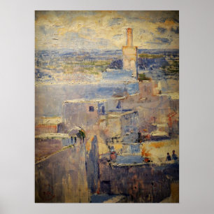 Rysselberghe - Studie i Marocko Poster