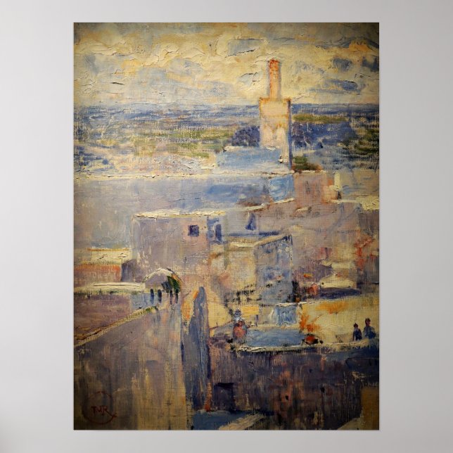 Rysselberghe - Studie i Marocko Poster (Framsidan)