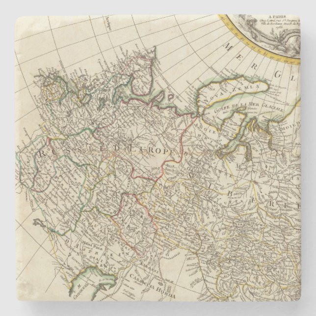 Ryssland 18 underlägg sten (Framsidan)