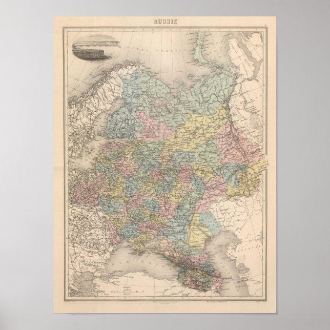 Ryssland 6 poster (Framsidan)