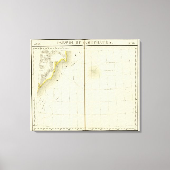 Ryssland, Asien 37 Canvastryck (Framsida)