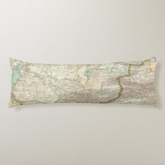 Ryssland china, Asien 2 Kroppskudde (Framsidan)