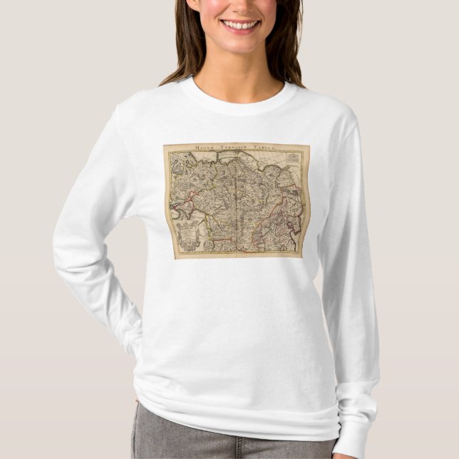 Ryssland china, Asien T Shirt (Framsida)
