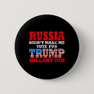 Ryssland fick mig inte att rösta på Trump, Hillary Knapp