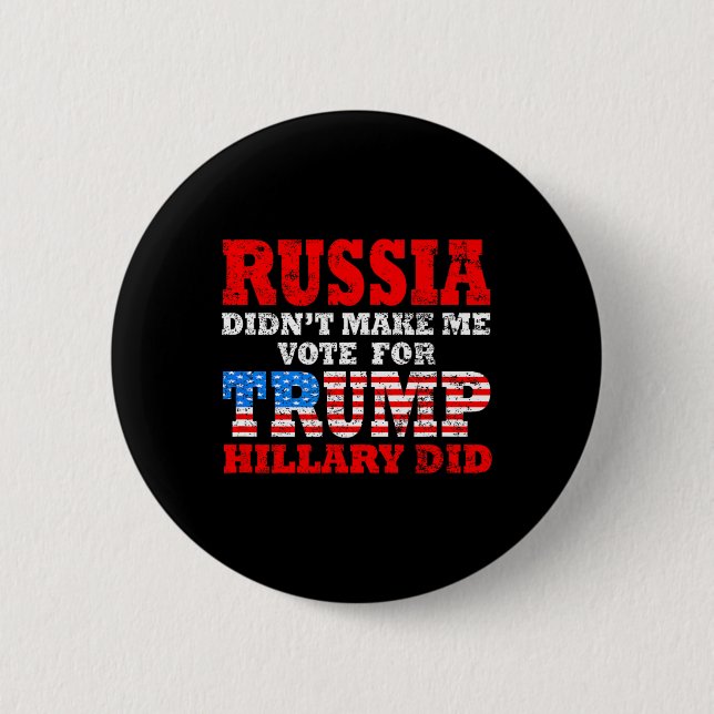 Ryssland fick mig inte att rösta på Trump, Hillary Knapp (Framsida)