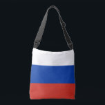 Ryssland Flagga Axelväska<br><div class="desc">Ryssland Flagga Crossbody Bag</div>