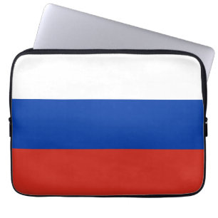 Ryssland flagga laptop fodral