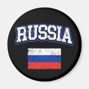 Ryssland Flagga Magnet