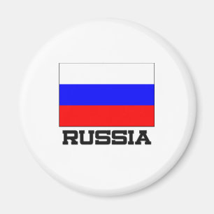 Ryssland flagga magnet